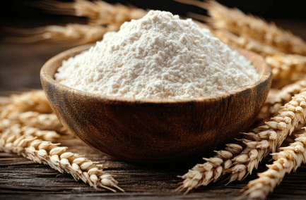 Freshly milled wheat flour for soft, healthy breads