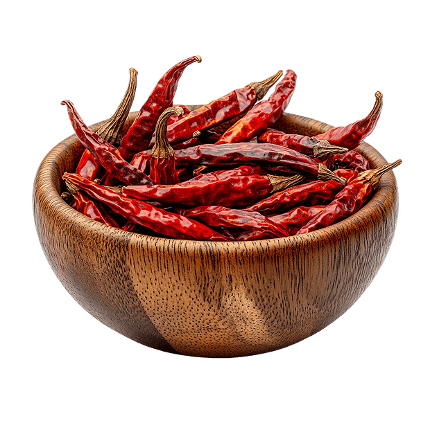 Premium natural dry red chillies for export